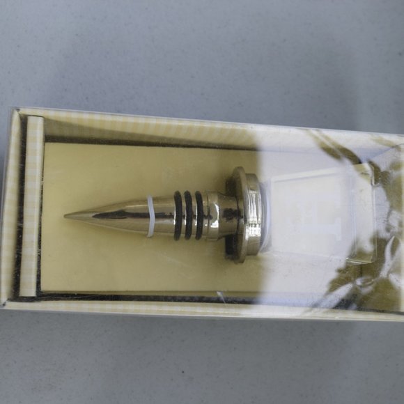 Monogram Wine Bottle Stoppers - Picture 7 of 9